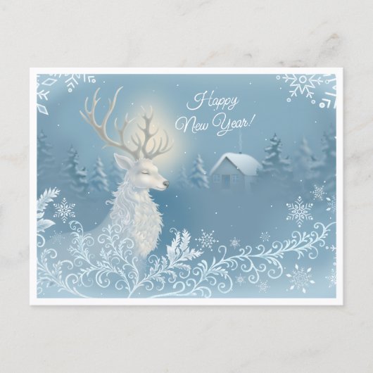 Carte de vœux Bonne Année (Devant)