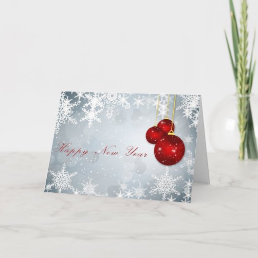 Carte de voeux - Bonne année (Devant)