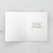 Carte de voeux - Bonne Chanukah (Intérieur)