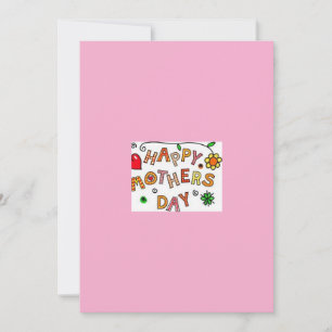 Carte de vœux Bonne fête des Mères