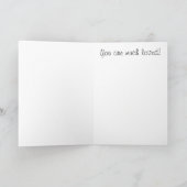 Carte de voeux "Bonne fête des mères" Fleur rose (Intérieur)