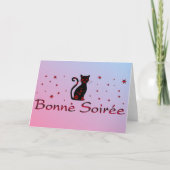 Carte de vœux Bonne Soiree (Devant)