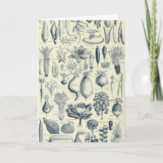 carte de vœux botanique