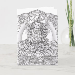 Carte de voeux Bouddha de Compassion