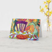 Carte de voeux Brendan Loughlin (Fleur jaune)