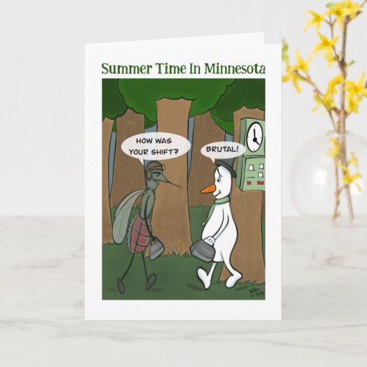 Carte de voeux brutal (Fleur jaune)