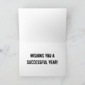 Carte de voeux BTS (Intérieur)