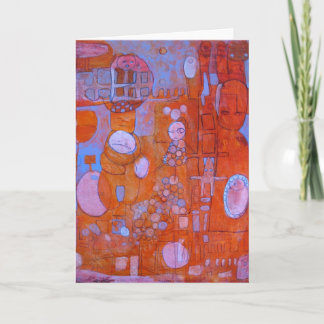 Carte de voeux Bubble N'Ova