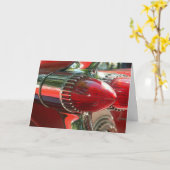 Carte de voeux Cadillac 1959 (Fleur jaune)