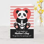 Carte de vœux Calin d'ours aimant (Fleur jaune)
