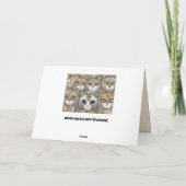 carte de voeux calmant chats (Dos)