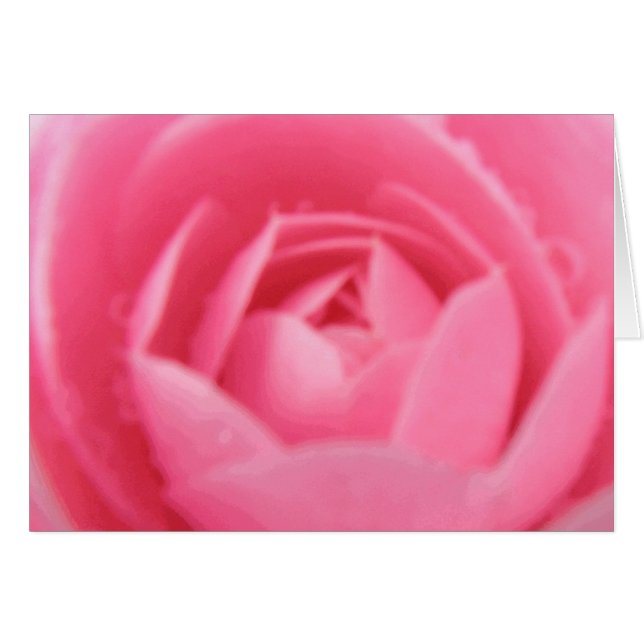 Carte de voeux Camellia (Devant horizontal)