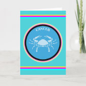 Carte de vœux Cancer (Devant)