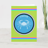 Carte de vœux Cancer (Devant)