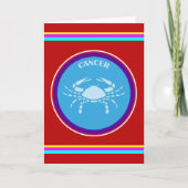 Carte de vœux Cancer (Devant)
