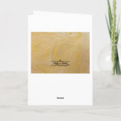 Carte de voeux Cancer-Leo Cusp (Dos)