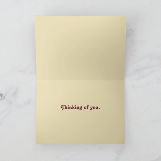 Carte de vœux Carousel (Intérieur)