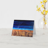 Carte de voeux/carte de note - Couleurs de guériso (Fleur jaune)