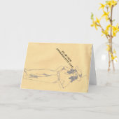 Carte de voeux, cartes (Fleur jaune)