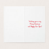 Carte de vœux Casse-Noisette (Inside Unfolded)