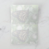 Carte de voeux Caterpillar / Butterfly (Intérieur)