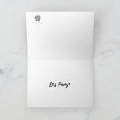 Carte de voeux Cavalier King Charles Party (Intérieur)