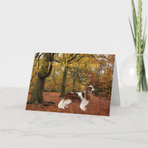 Carte de voeux Cavalier King Charles Spaniel
