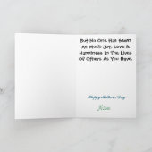 Carte de voeux Cave Woman Seamstress Customisez-La (Intérieur)