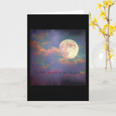 Carte de voeux ce soir (Fleur jaune)