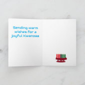 Carte de vœux : Célébration Kwanzaa (Intérieur)