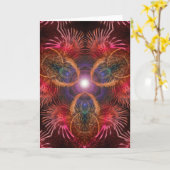 carte de voeux centaRosia (Fleur jaune)