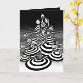 Carte de vœux Champignons Magiques (Fleur jaune)