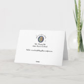 Carte de voeux changeante de marée par Maureen A. (Dos)