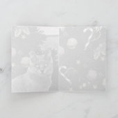 Carte de vœux Chartreux de fêtes (Intérieur)