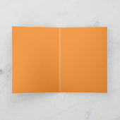 Carte de vœux Chat parmi les fleurs (Intérieur)