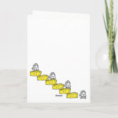 Carte de voeux Cheesy Joyeux Anniversaire Une Étap (Dos)