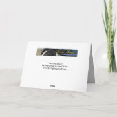 Carte de voeux Cheval - Toucher vers le bas (Dos)