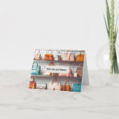 Carte de vœux chic et fabuleuse pour sac à main (Devant)