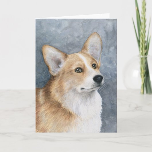 Carte de voeux Chig 89 Corgi (Devant)