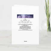 Carte de voeux chrétienne Cross w Daisy Flowers (Dos)