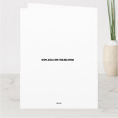 CARTE DE VŒUX CHRÉTIENNE DE GUÉRISON VERSET BIBLIQ (Dos)