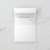 Carte de voeux chrétienne : Psaume 66:20 (Intérieur)