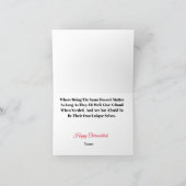 Carte de vœux Chrismukkah Hamsa et Mitaines (Intérieur)