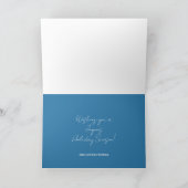 Carte de vœux Chrismukkah joyeuse (Intérieur)