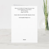 Carte de voeux Christian Encouragement (Dos)