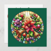 Carte de voeux Christmas Bells (Devant / Derrière)