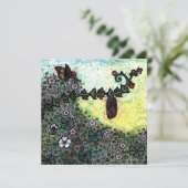 Carte de voeux Chrysalis Blank Fine Art (Debout devant)