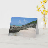 Carte de voeux Church Bay (Fleur jaune)