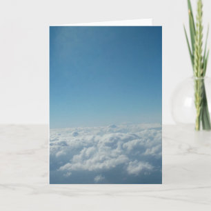 Carte de voeux Ciel Nuageux