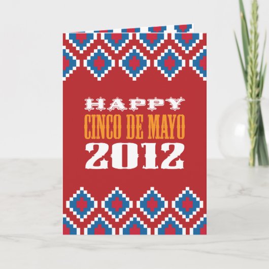 Carte de voeux Cinco de Mayo (Devant)
